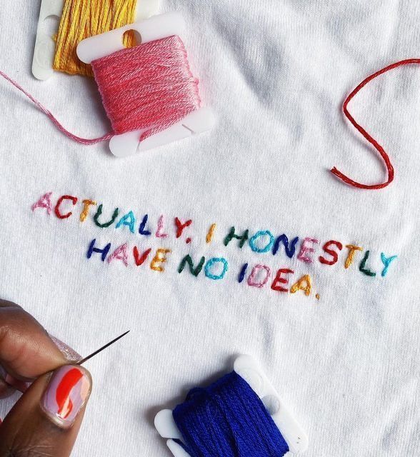 A filo lento🧵 - Ricamo base 09/11/25